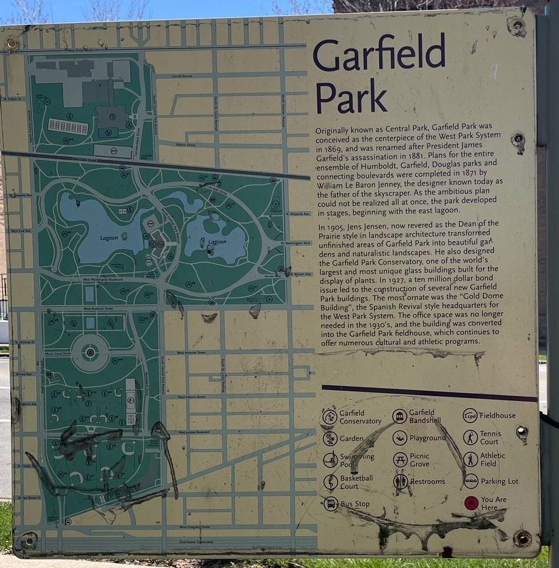 Garfield Park Marker image. Click for full size.