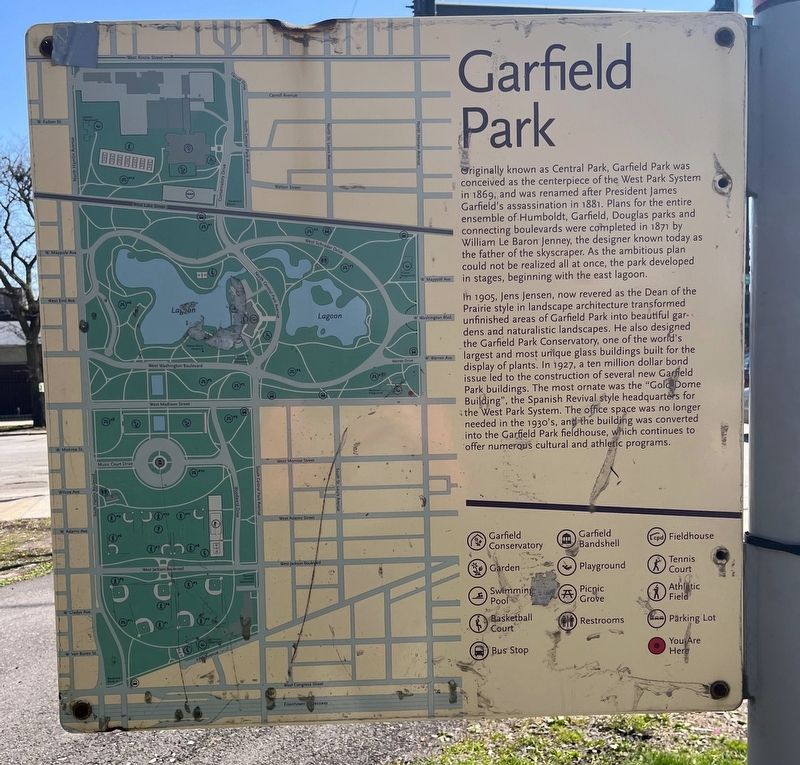 Garfield Park Marker image. Click for full size.