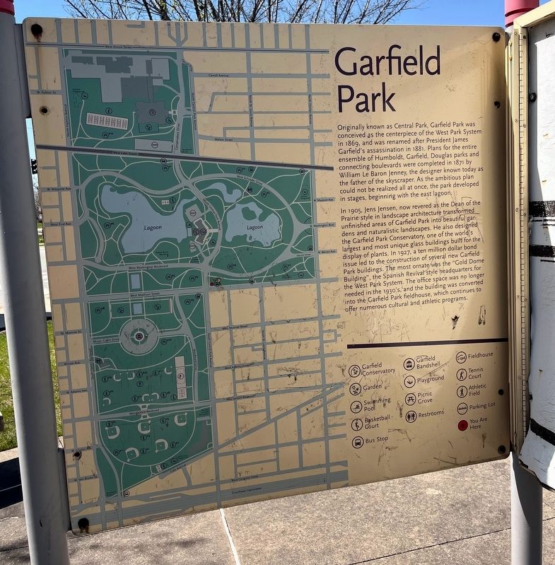 Garfield Park Marker image. Click for full size.