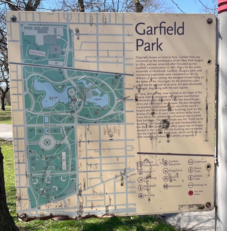 Garfield Park Marker image. Click for full size.