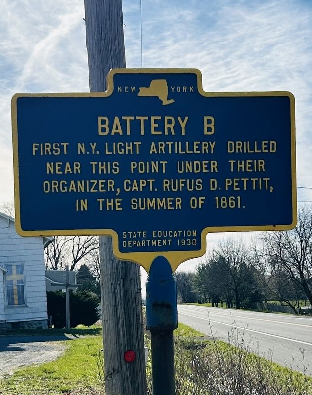 Battery B Marker. Click for full size. Battery B Marker image. Click for full size.