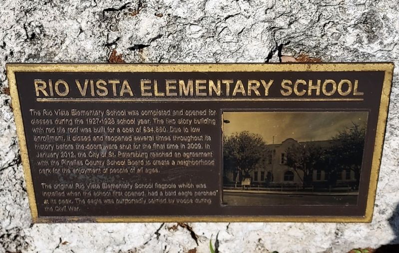 Rio Vista Elementary School Marker image. Click for full size.