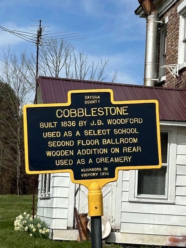 Cobblestone Marker. Click for full size. Cobblestone Marker image. Click for full size.