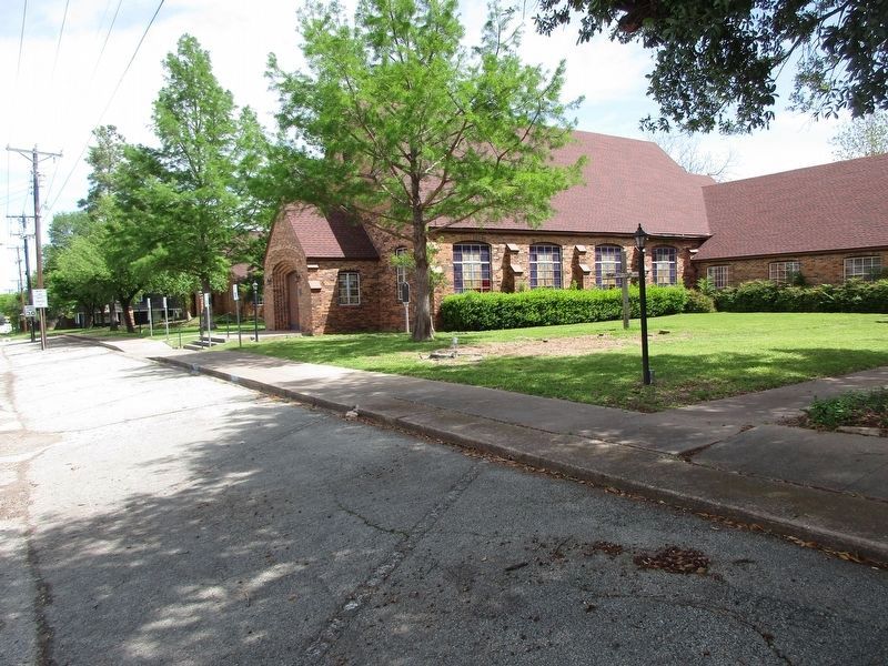Cheatham Memorial United Methodist Church and Marker image. Click for full size.