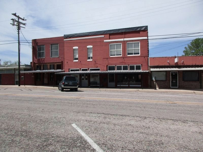 Old First National Bank Building and Marker. Click for full size. Old First National Bank Building and Marker image. Click for full size.