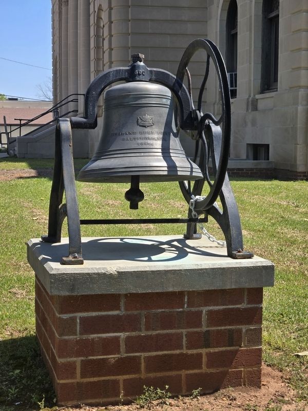 1890 Courthouse Bell image. Click for full size.