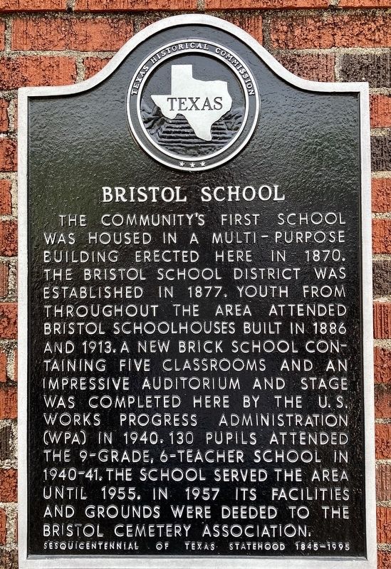 Bristol School Marker image. Click for full size.