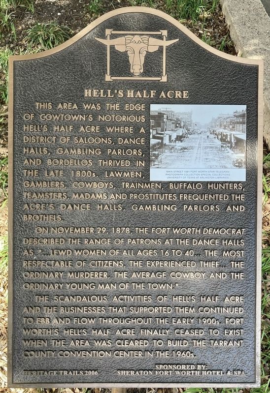 Hell's Half Acre Marker image. Click for full size.