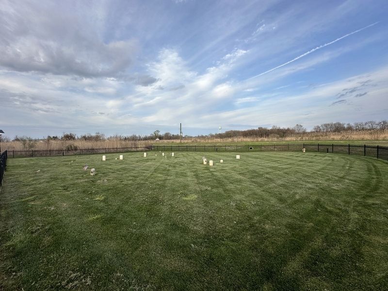 Wide view of the cemetery itself. Click for full size. Wide view of the cemetery itself image. Click for full size.