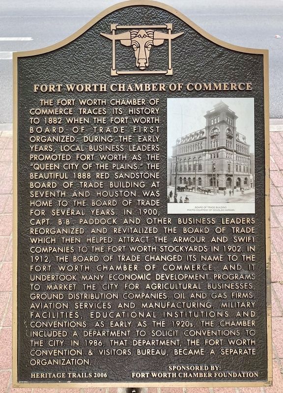 Chamber of Commerce Marker. Click for full size. Chamber of Commerce Marker image. Click for full size.