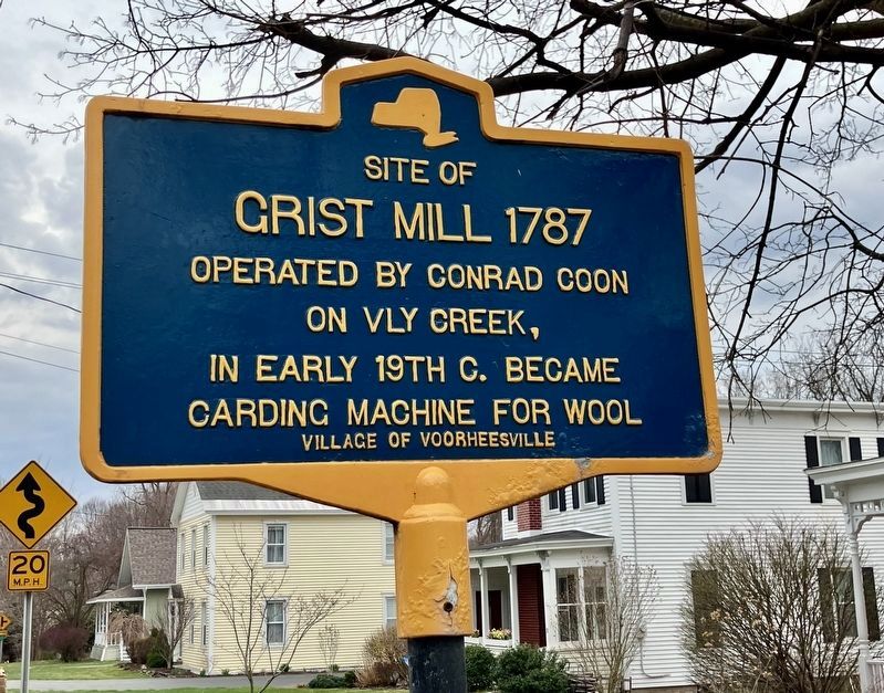 Site of Grist Mill 1787 Marker image. Click for full size.