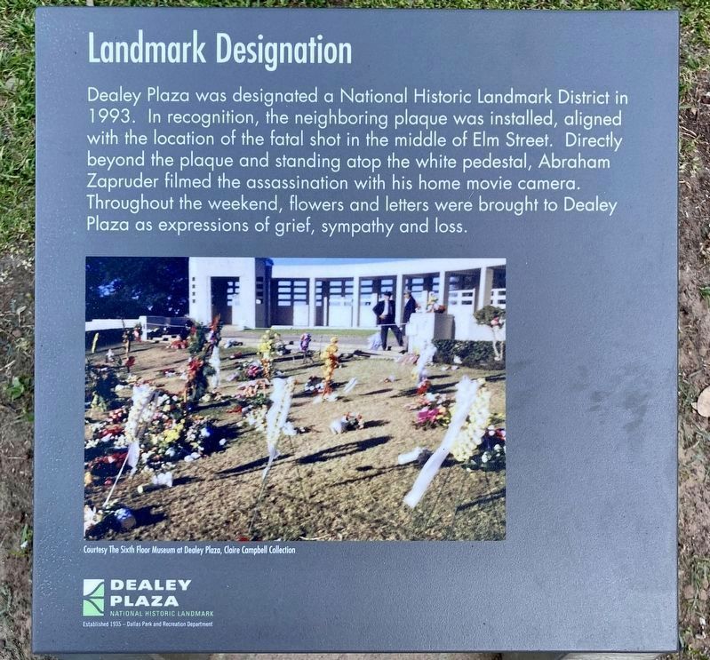 Landmark Designation image. Click for full size.