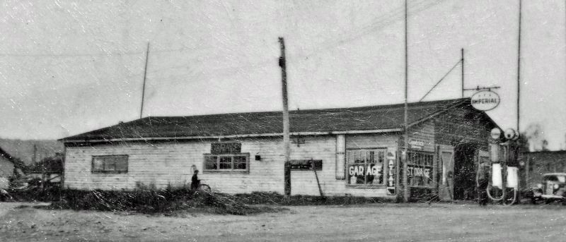 Marker detail: Original Nipigon Service Garage. Click for full size. Marker detail: Original Nipigon Service Garage image. Click for full size.