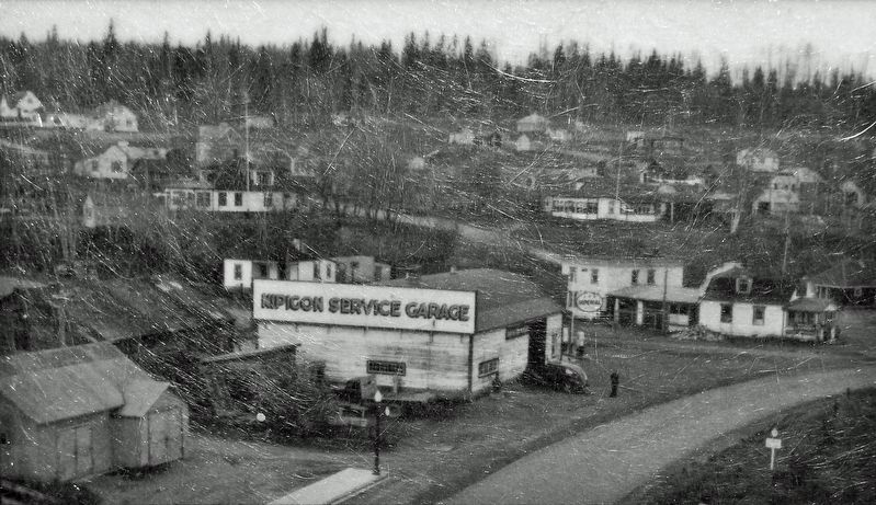 Marker detail: The “Snowplow House”. Click for full size. Marker detail: The “Snowplow House” image. Click for full size.