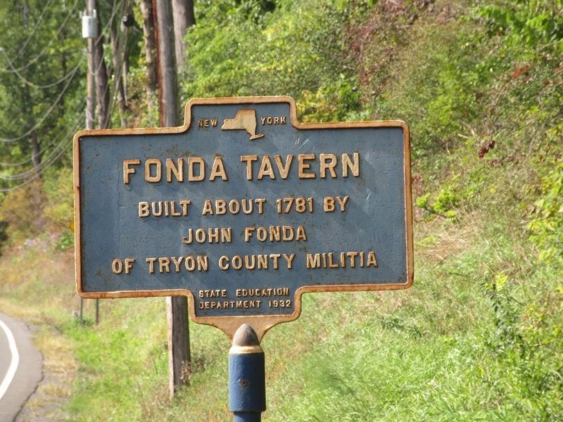 Fonda Tavern Marker image. Click for full size.