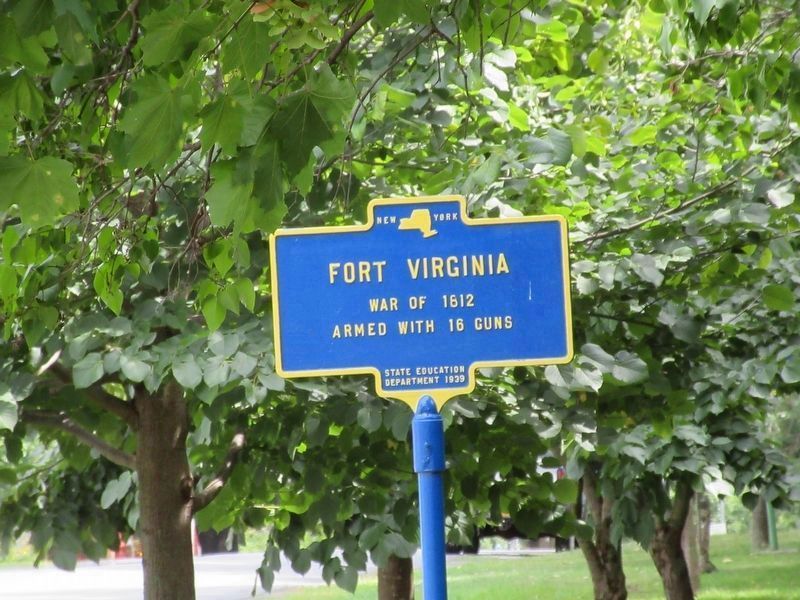 Fort Virginia Marker image. Click for full size.