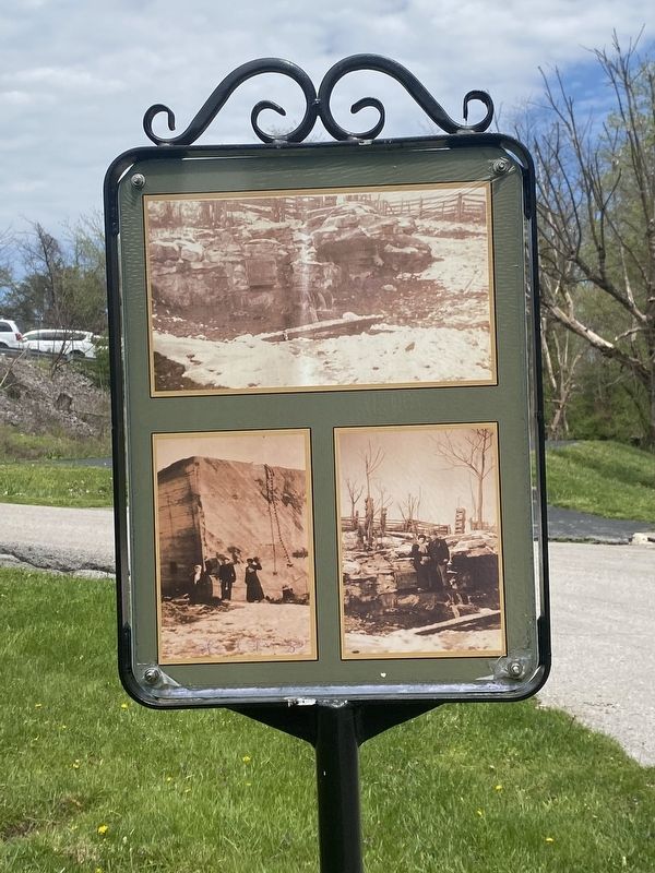 Spout Spring Pioneer History Marker image. Click for full size.