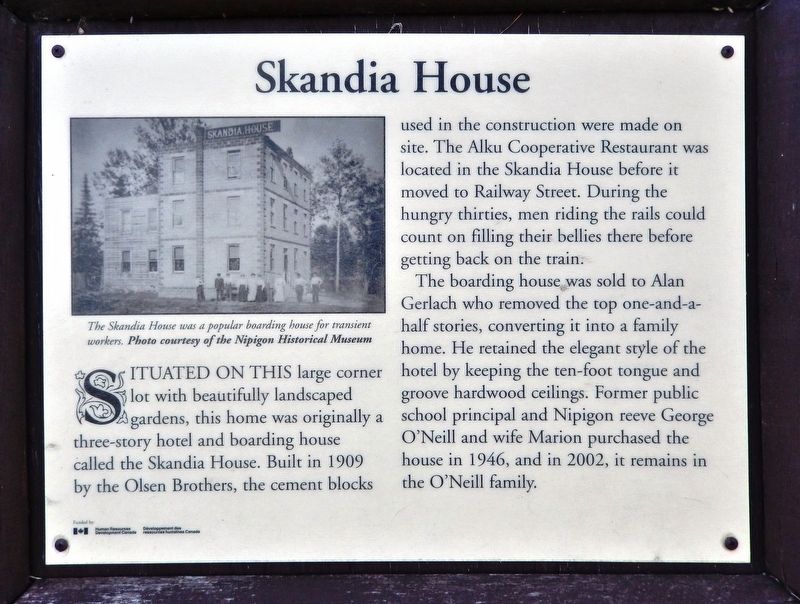 Skandia House Marker image. Click for full size.