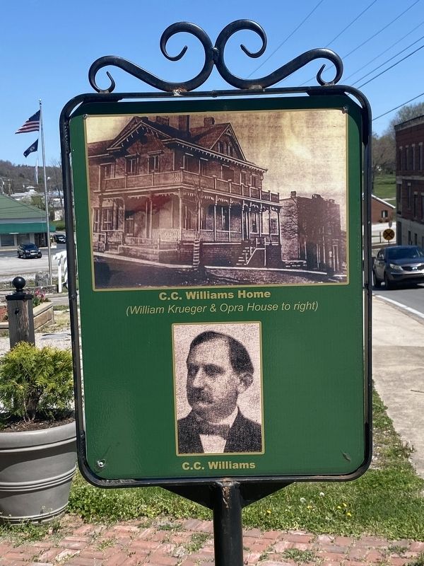 C.C. Williams Home Marker image. Click for full size.