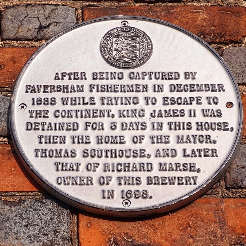 King James II Marker image. Click for full size.