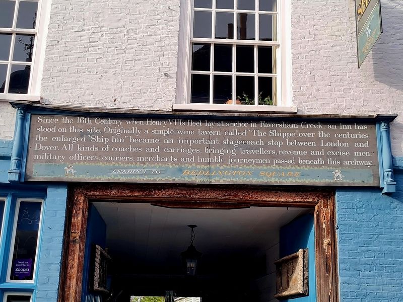 The Ship Inn Marker image. Click for full size.