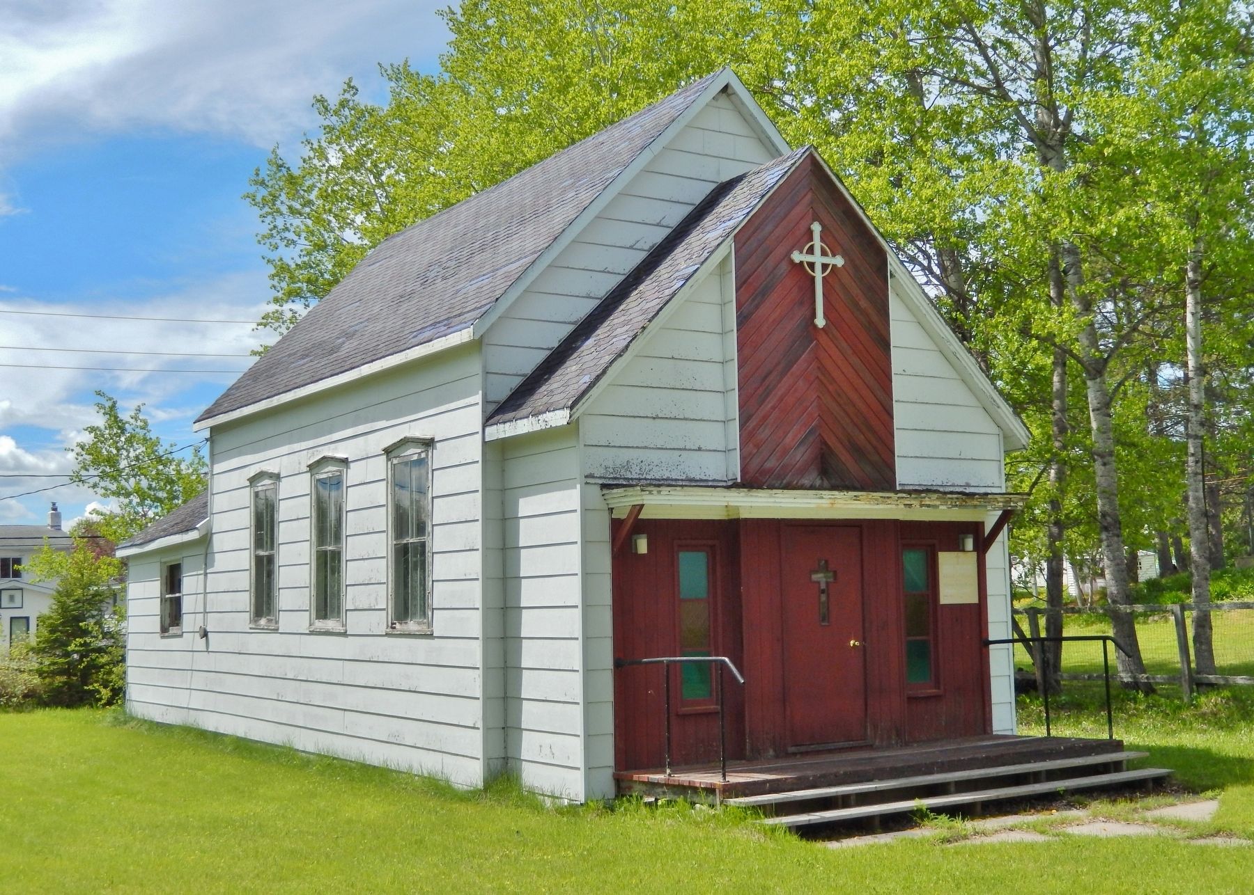 Ukrainian Catholic Church (<i>northeast elevation</i>). Click for full size. Ukrainian Catholic Church (<i>northeast elevation</i>) image. Click for full size.