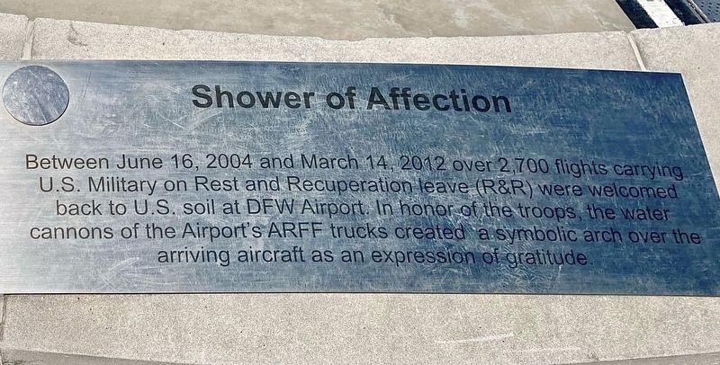 Shower of Affection Marker. Click for full size. Shower of Affection Marker image. Click for full size.