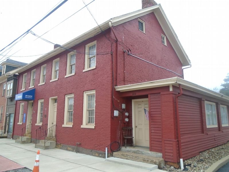 William Allen House & Butcher Shop image. Click for full size.
