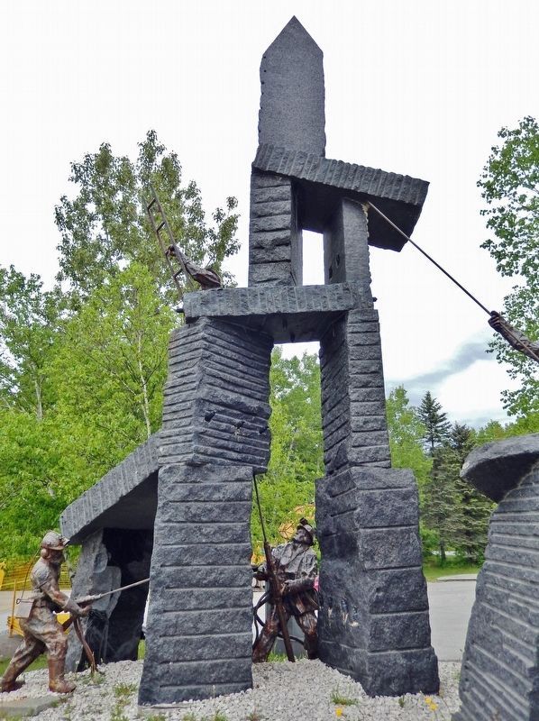 Kirkland Lake Miners Memorial. Click for full size. Kirkland Lake Miners Memorial image. Click for full size.