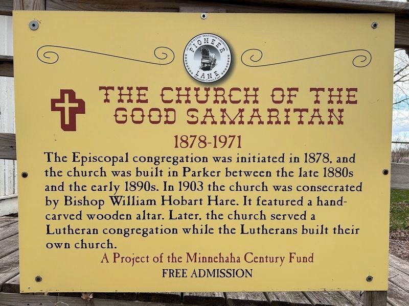 The Church of the Good Samaritan Marker image. Click for full size.