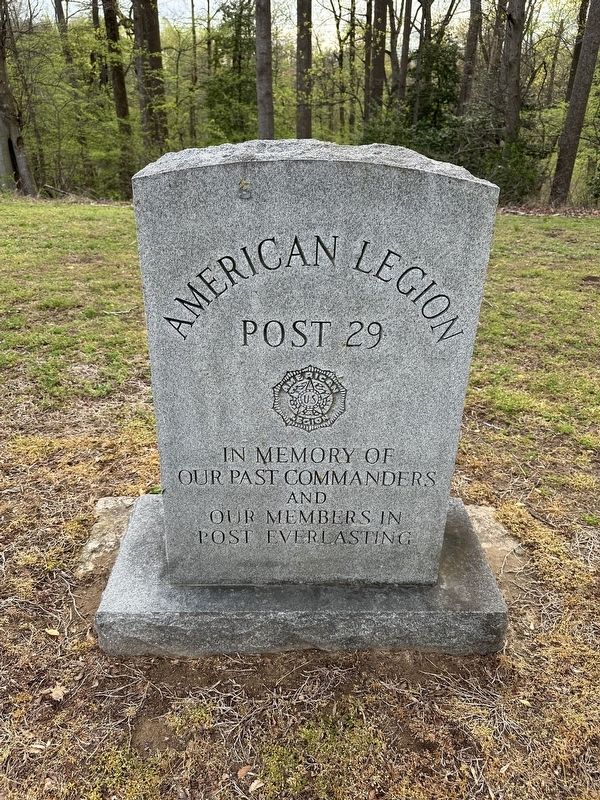 American Legion Marker. Click for full size. American Legion Marker image. Click for full size.