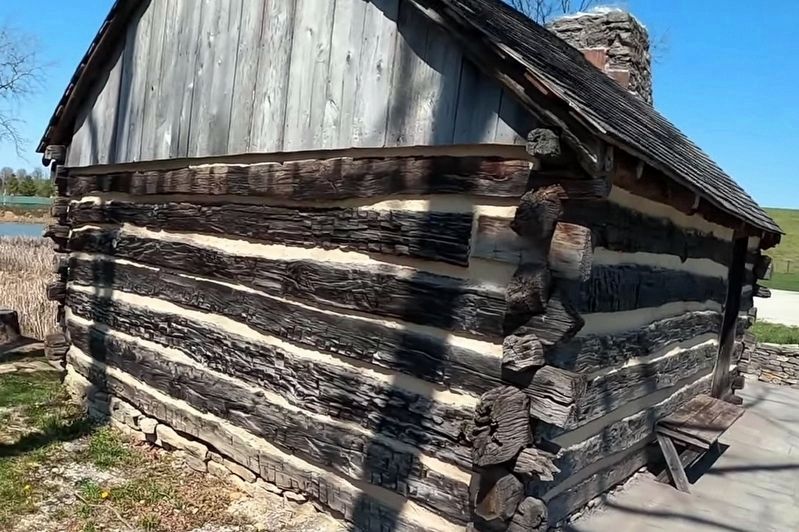Daniel boone's Last Cabin in Kentucky image. Click for full size.
