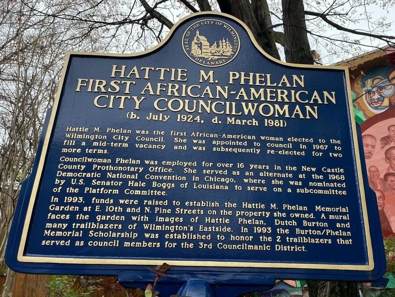Hattie M. Phelan Marker. Click for full size. Hattie M. Phelan Marker image. Click for full size.