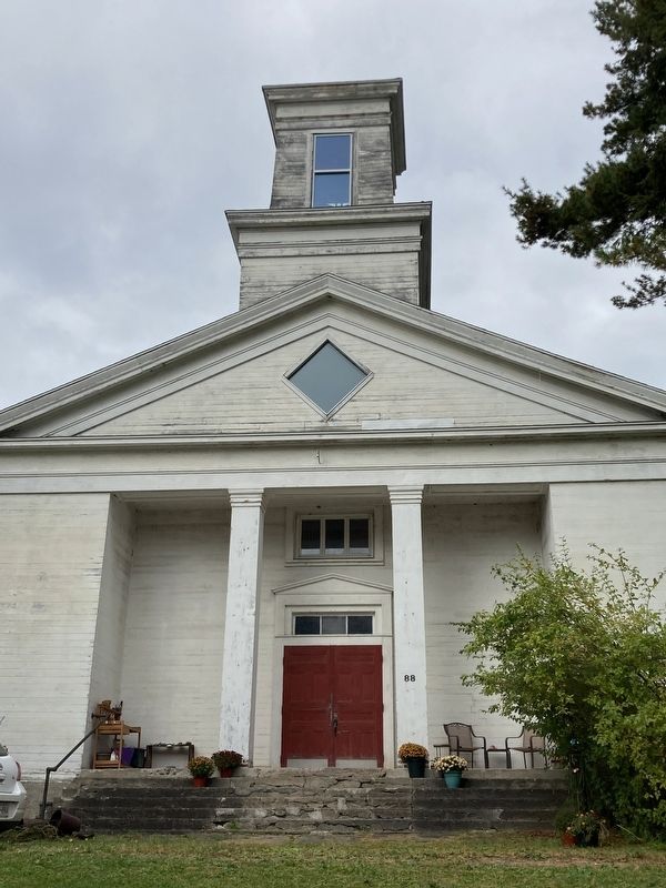 Asbury Church Marker. Click for full size. Asbury Church Marker image. Click for full size.