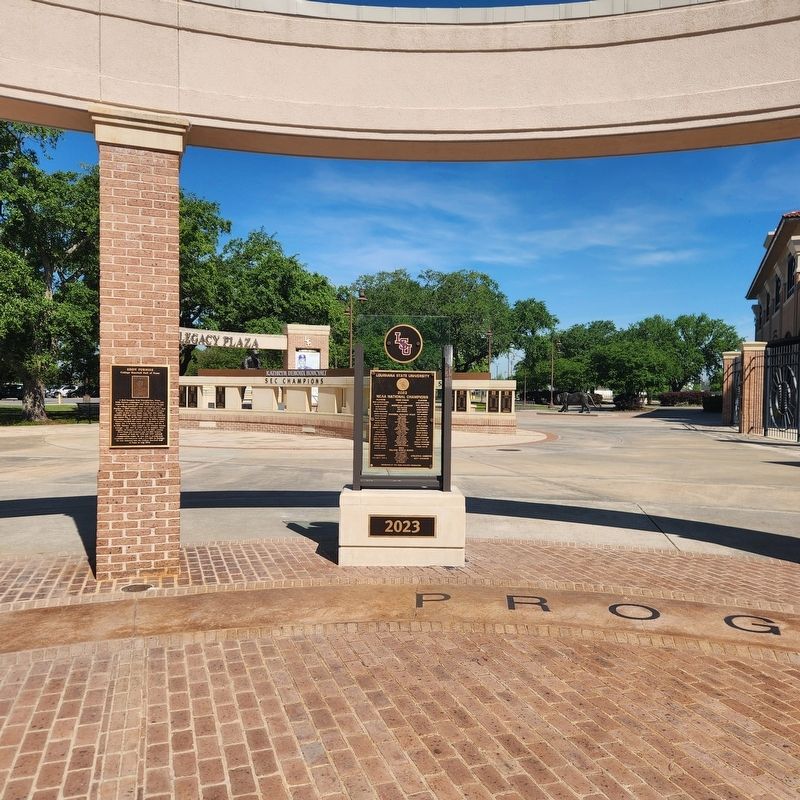 2023 National Champions Marker. Click for full size. 2023 National Champions Marker image. Click for full size.