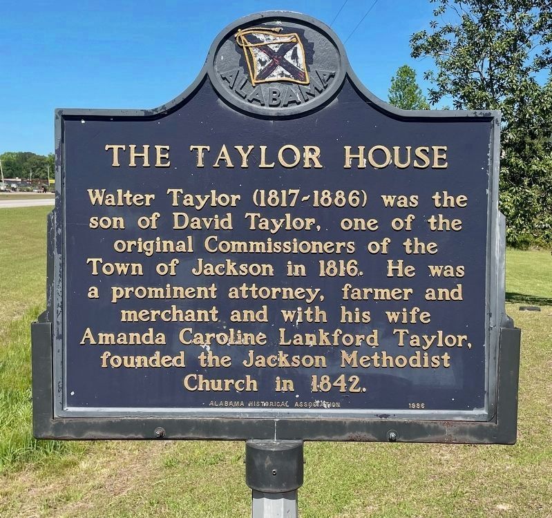 The Taylor House Marker. Click for full size. The Taylor House Marker image. Click for full size.