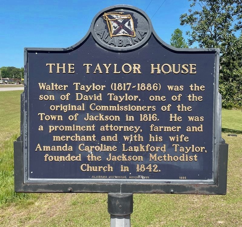 The Taylor House Marker image. Click for full size.