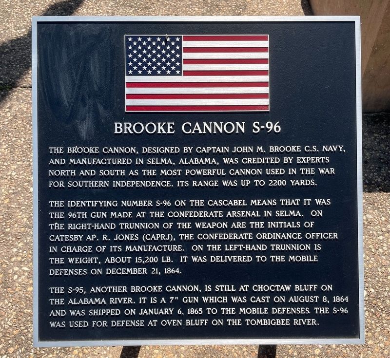CSA Brooke Cannon S-96 Marker image. Click for full size.
