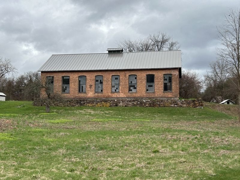 Burden Mine Machine Shop Building. Click for full size. Burden Mine Machine Shop Building image. Click for full size.