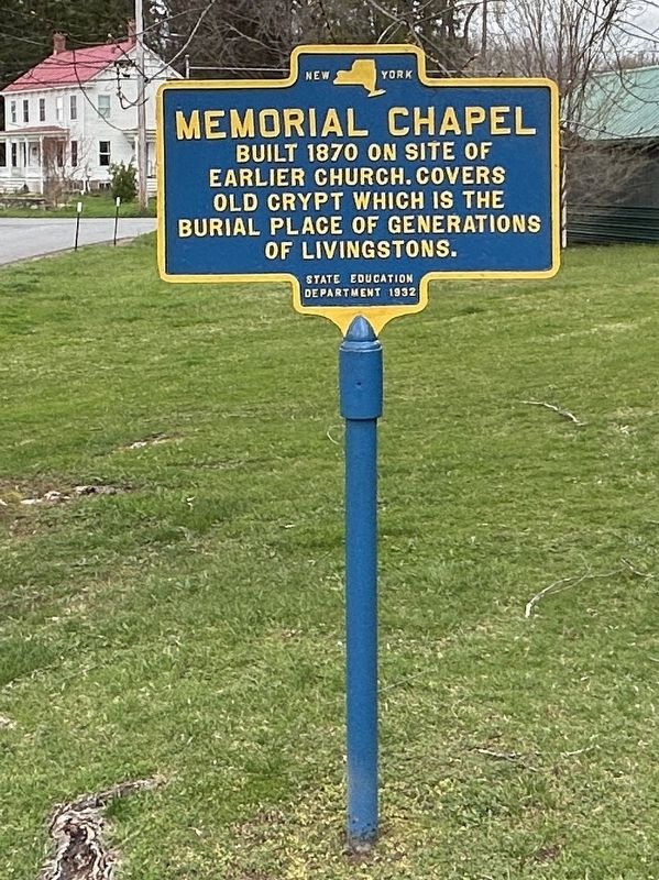Memorial Chapel Marker image. Click for full size.