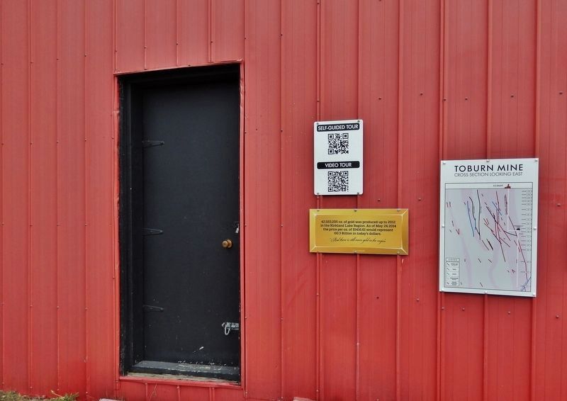 Kirkland Lake Region Gold Production Marker. Click for full size. Kirkland Lake Region Gold Production Marker image. Click for full size.