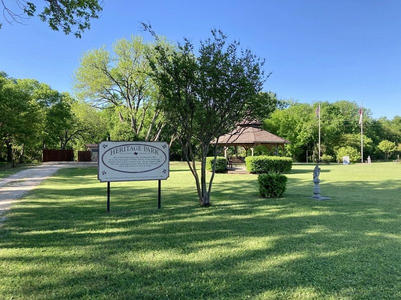 Heritage Park and Marker image. Click for full size.
