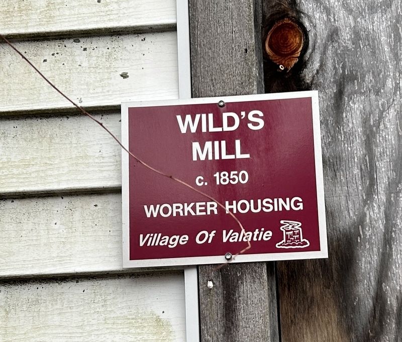 Wild's Mill Marker image. Click for full size.
