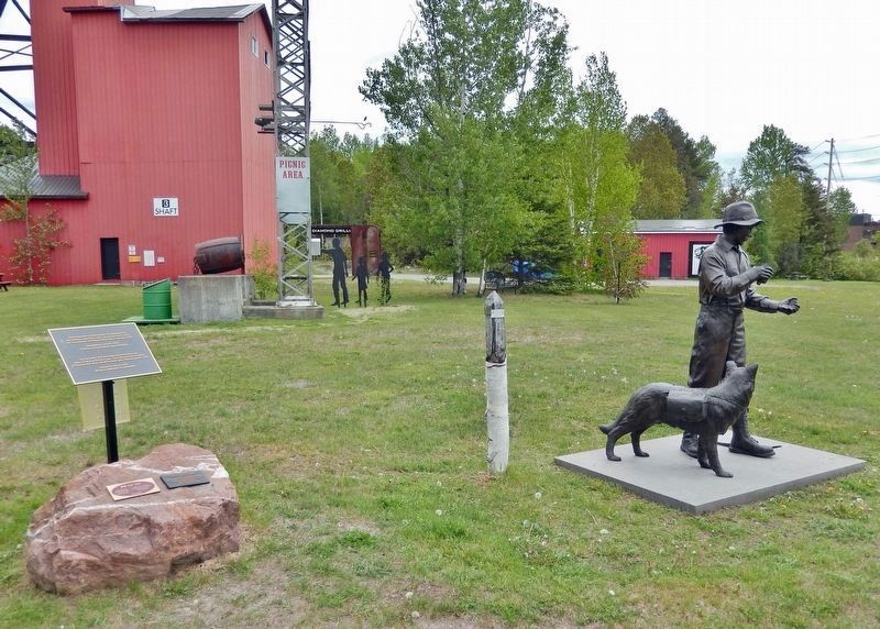 Kirkland Lake Centennial Monument. Click for full size. Kirkland Lake Centennial Monument image. Click for full size.