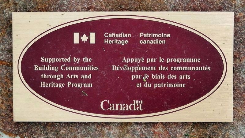 Canadian Heritage / Patrimoine canadien. Click for full size. Canadian Heritage / Patrimoine canadien image. Click for full size.
