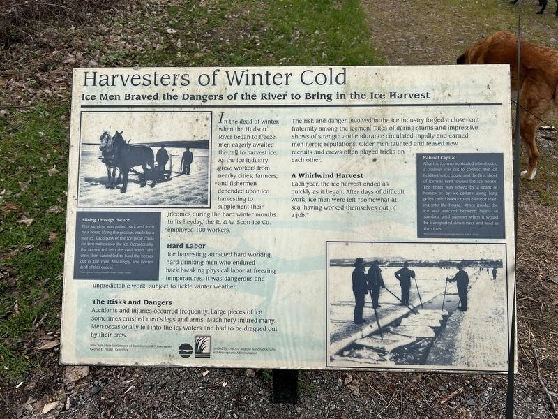 Harvesters of Winter Cold Marker image. Click for full size.