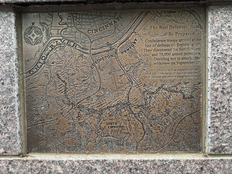 The Black Brigade of Cincinnati Marker. Click for full size. The Black Brigade of Cincinnati Marker image. Click for full size.