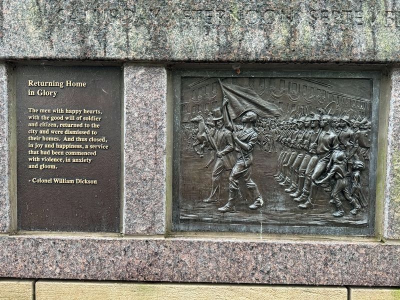 The Black Brigade of Cincinnati Marker. Click for full size. The Black Brigade of Cincinnati Marker image. Click for full size.