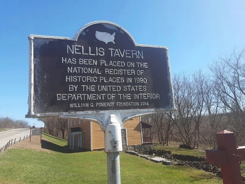 Nellis Tavern Marker. Click for full size. Nellis Tavern Marker image. Click for full size.