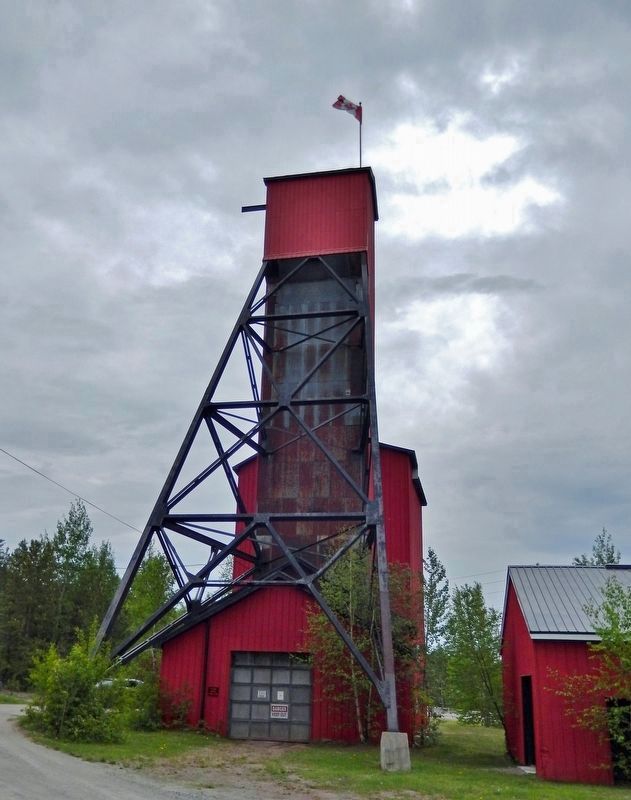 Toburn Mine Shaft No. 3 Headframe. Click for full size. Toburn Mine Shaft No. 3 Headframe image. Click for full size.
